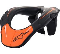 Alpinestars Support Youth Neck Protector, black-orange for Men
