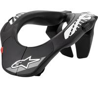 Alpinestars Support Youth Neck Protector, black/white, One size