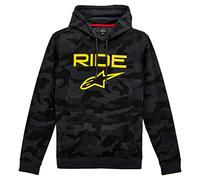 Alpinestars Sweatshirt for Men and Women Hooded Sweatshirt Comfort Regular Fit - Sport Style Charcoal Heather