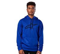 Alpinestars Sweatshirt for Men and Women Hooded Sweatshirt Comfort Regular Fit - Sport Style Royal Blue/Black