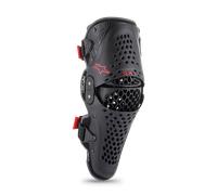 Alpinestars SX-1 V2 Knee Protectors, black-red, size 2XL