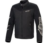 Alpinestars T-Dyno Air Motorcycle Motorbike Textile Jacket - Black / Black