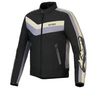 ALPINESTARS T-DYNO WR MOTORBIKE MOTORCYCLE JACKET - BLACK DARK GREY ECRU