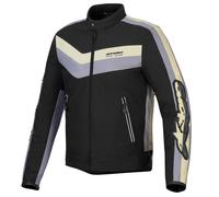 Alpinestars T-Dyno WR Water Resistant Motorcycle Jacket Black Dark Grey Ecru