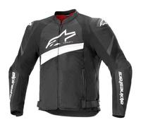 Alpinestars T-GP Plus R V4 Airflow perforated Motorcycle Textile Jacket, black/white, size M