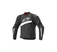 Alpinestars T-GP Plus R V4 Airflow perforated Motorcycle Textile Jacket, black-white, size XL