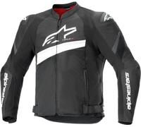 Alpinestars T-GP Plus R V4 Airflow perforated Motorcycle Textile Jacket, black/white, size XL