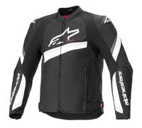 Alpinestars T-GP Plus R V4 Motorcycle Textile Jacket, black-white, size XL for Men
