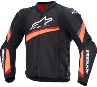 Alpinestars T-GP Plus R V4 Motorcycle Textile Jacket, black/neon red, size XXL