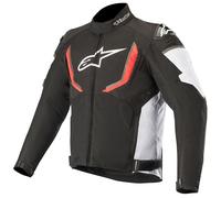 Alpinestars T-GP R V2 Waterproof Motorcycle Jacket Black White Red