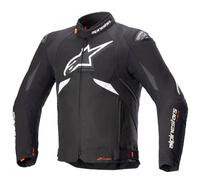 Alpinestars T-GP R V3 Drystar waterproof Motorcycle Textile Jacket, black/white, size L