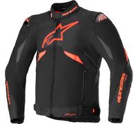 Alpinestars T-GP R V3 Drystar waterproof Motorcycle Textile Jacket, black-white-red, size S for Men