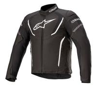 Alpinestars T Jaws v3 Black/White Drystar Motorcycle Waterproof Textile Jacket