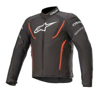 Alpinestars T-Jaws V3 Motorcycle Jacket Waterproof Black/Red Fluo
