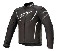 Alpinestars T Jaws V3 Motorcycle Waterproof Textile Jacket Black / White