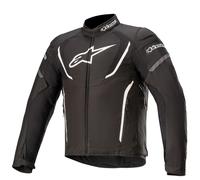 Alpinestars T-Jaws V3 Waterproof Motorcycle Textile Jacket, black-white, size XL