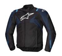 Alpinestars T-Jaws V4 Motorbike Motorcycle Jacket Black Dark Blue Blithe Blue