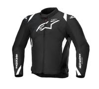 Alpinestars T-SP 1 V2 waterproof Motorcycle Textile Jacket, black-white, size 2XL for Men