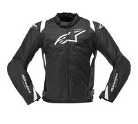 Alpinestars T-SP 1 V2 waterproof Motorcycle Textile Jacket, black/white, size M
