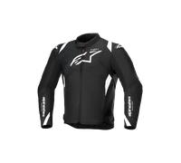 Alpinestars T-SP 1 V2 waterproof Motorcycle Textile Jacket, black-white, size M