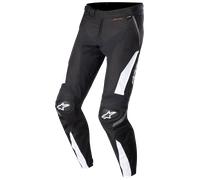 Alpinestars T-SP R Drystar waterproof Motorcycle Textile Pants, black-white, size 2XL for Men