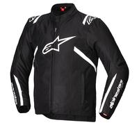 Alpinestars T-SPS V2 waterproof motorcycle textile jacket, black-white, size L for Men