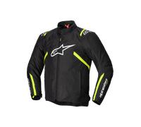 Alpinestars T-SPS V2 waterproof motorcycle textile jacket, black/yellow, size L