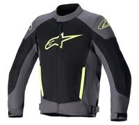 Alpinestars T-SP X Superair Motorbike Textile Jacket - Grey/Black/Fluo Yellow