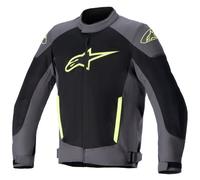 Alpinestars T SP X Superair Motorcycle Jacket - Tar Grey/Black/Flo Yellow
