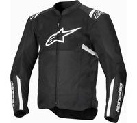 Alpinestars T-Sps Air V2 Motorcycle Textile Jacket, black-white, size S for Men