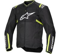 Alpinestars T-SPS Air V2 Textile Motorcycle Summer Jacket - Black / Fluo Yellow