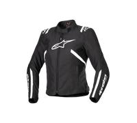 Alpinestars Stella T-SPS V2 WP Black White Ladies Textile Motorcycle Jacket, L