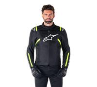 Alpinestars T-SPS V2 Waterproof Jacket Black White Yellow Fluo, Size: M