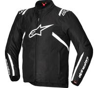Alpinestars T-SPS V2 waterproof motorcycle textile jacket, black-white, size 3XL for Men