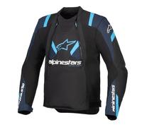 Alpinestars T-Stunt Air Motorcycle Textile Jacket, black-blue, size 4XL for Men