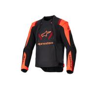 Alpinestars T-Stunt Air Motorcycle Textile Jacket, black-red, size 4XL for Men