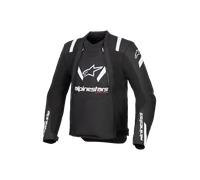 Alpinestars T-Stunt Air Motorcycle Textile Jacket, black-white, size 4XL for Men