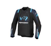 Alpinestars T-Stunt Air Moto Textile Jacket Black / Dark Blue / Blithe Blue