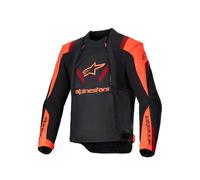 Alpinestars T-Stunt Air Motorcycle Textile Jacket, black-red, size L for Men