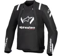 Alpinestars T-Stunt Air Motorcycle Textile Jacket, black-white, size 3XL for Men