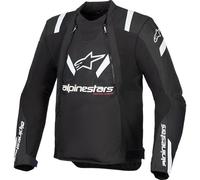 Alpinestars T-Stunt Air Motorcycle Motorbike Textile Jacket - Black / White