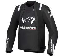 Alpinestars T-Stunt Air Vented Summer Motorcycle Motorbike Jacket Black White
