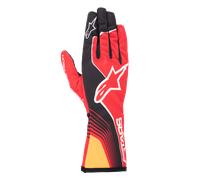 Alpinestars Tech-1 K Race V2 Future Gloves Red Tangerine, Size: XXL