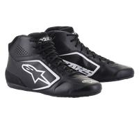 Alpinestars Tech-1 K Start V2 Shoes Black White, Size: 12