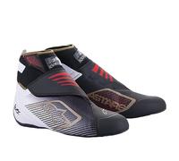 Alpinestars Tech-1 KZ V2 Shoes, Black/White/Gold, 10 UK