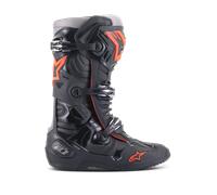 Alpinestars Tech 10 Boots Black Red Fluo, Size: 12