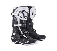 Alpinestars Tech 10 Boots Black White MX Motocross Off-Road