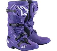 Alpinestars Tech 10 Boots Purple White