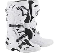 Alpinestars Tech 10 DHCP Ten MX Motocross Boots (White)