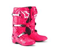 Alpinestars Tech 10 Diva Pink White MX Boots Motocross Off-Road Racing